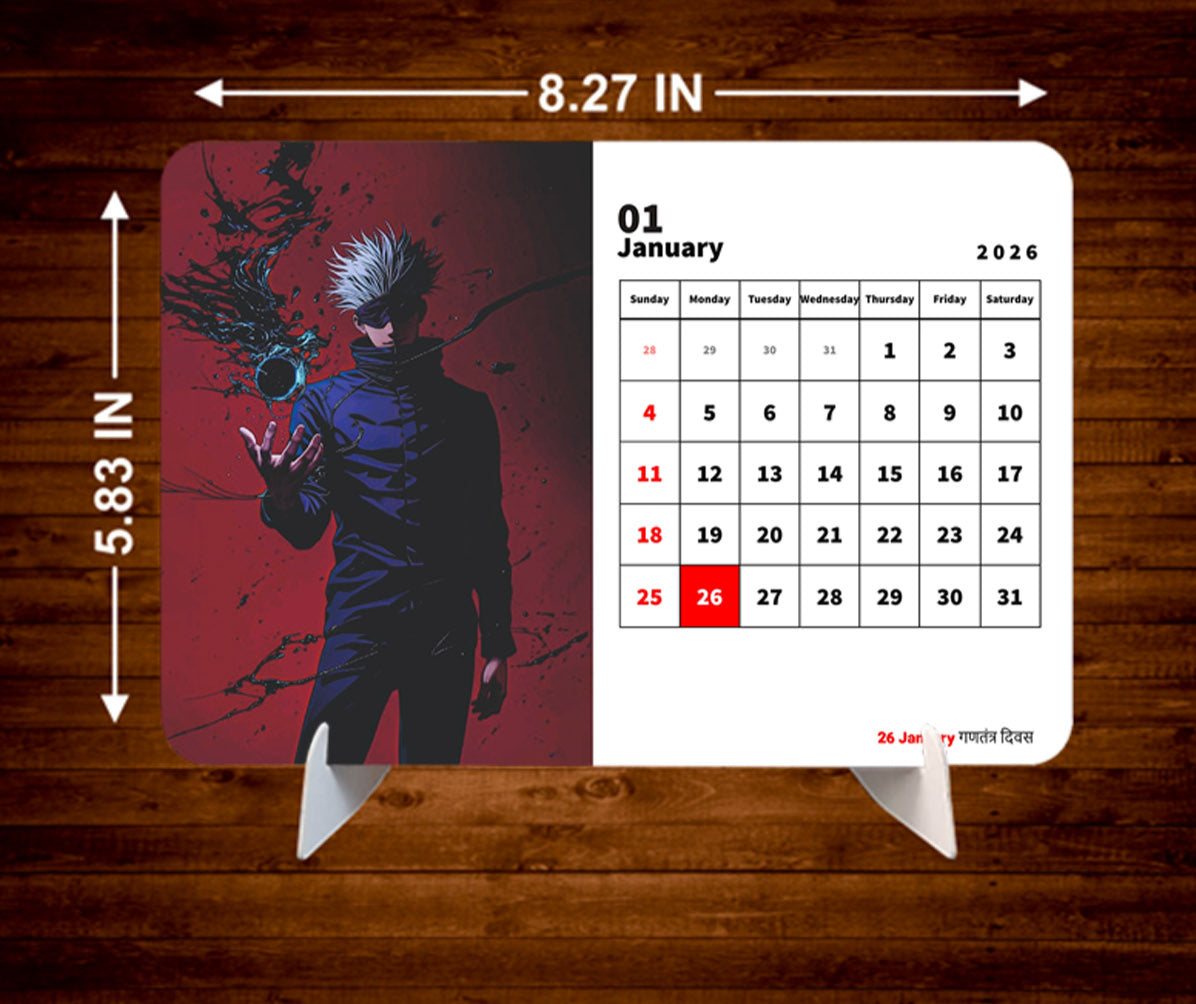 Nightfall Ninja Premium Table Desk Calendar