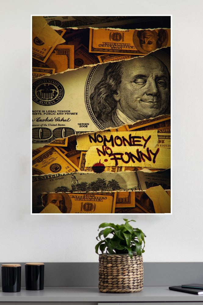 No Money No Funny Poster | Music Posters