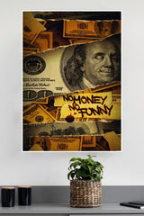 No Money No Funny Poster | Music Posters