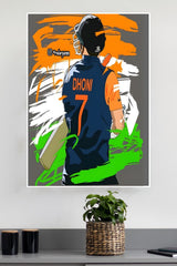 Number 18 Virat Kohli Poster | Cricketers Posters | Sports Poster