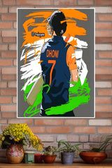 Number 18 Virat Kohli Poster | Cricketers Posters | Sports Poster