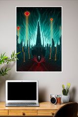 Ominous Mystic Tower Poster | Darkness Posters