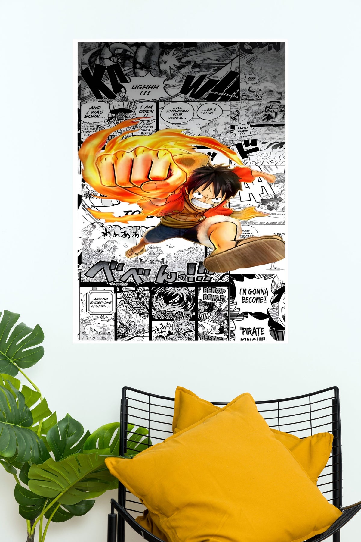 One Piece Manga seriesMonkey D. Luffy  Poster | Anime Posters