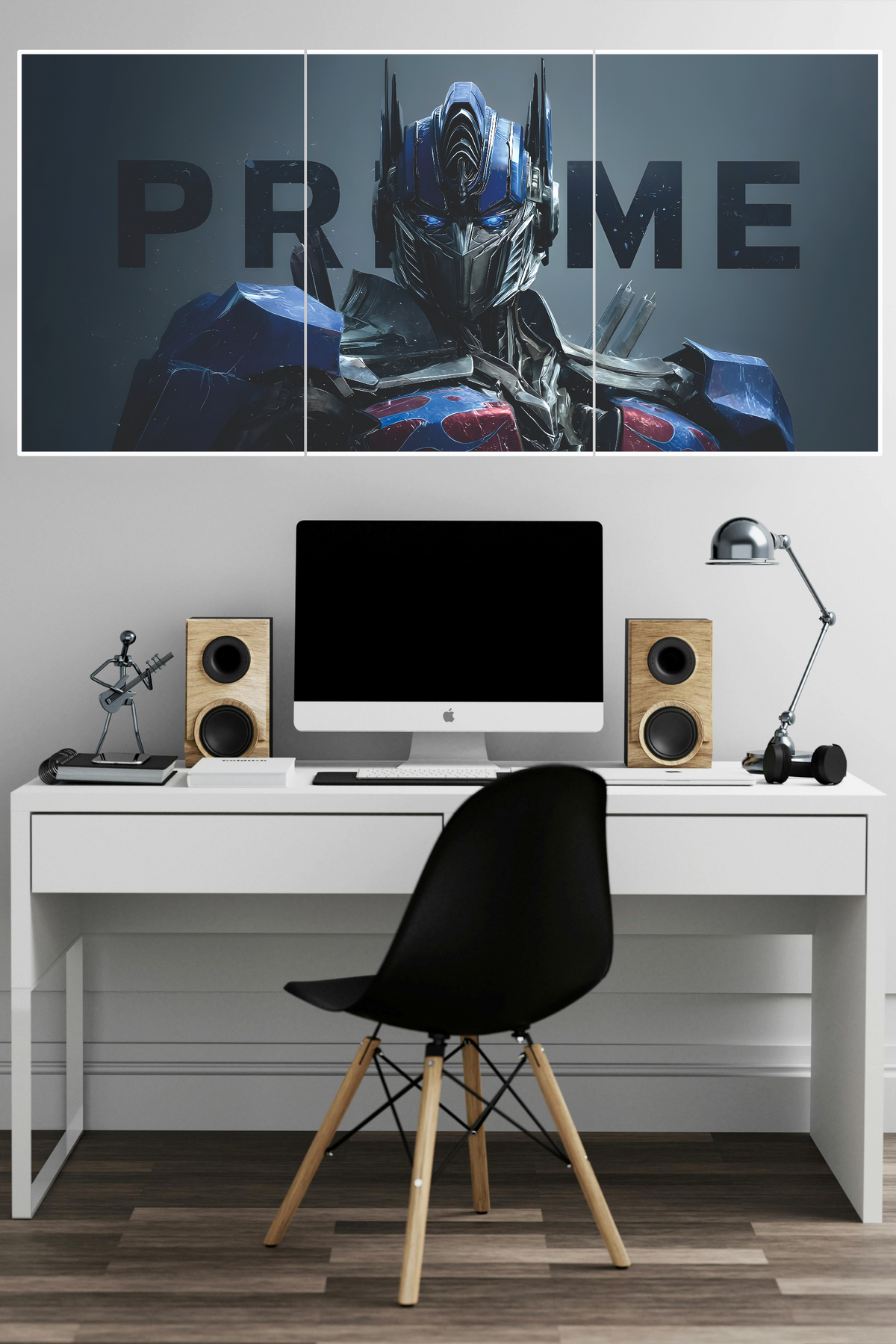 Optimus Prime Transformers Poster  3 Split Poster