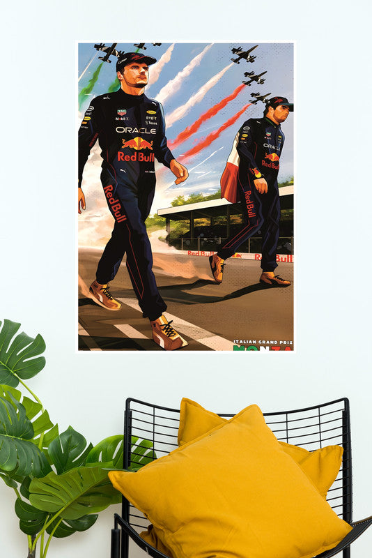 Oracle Red Bull Racing Poster | formula 1 Posters | Car Posters – The ...