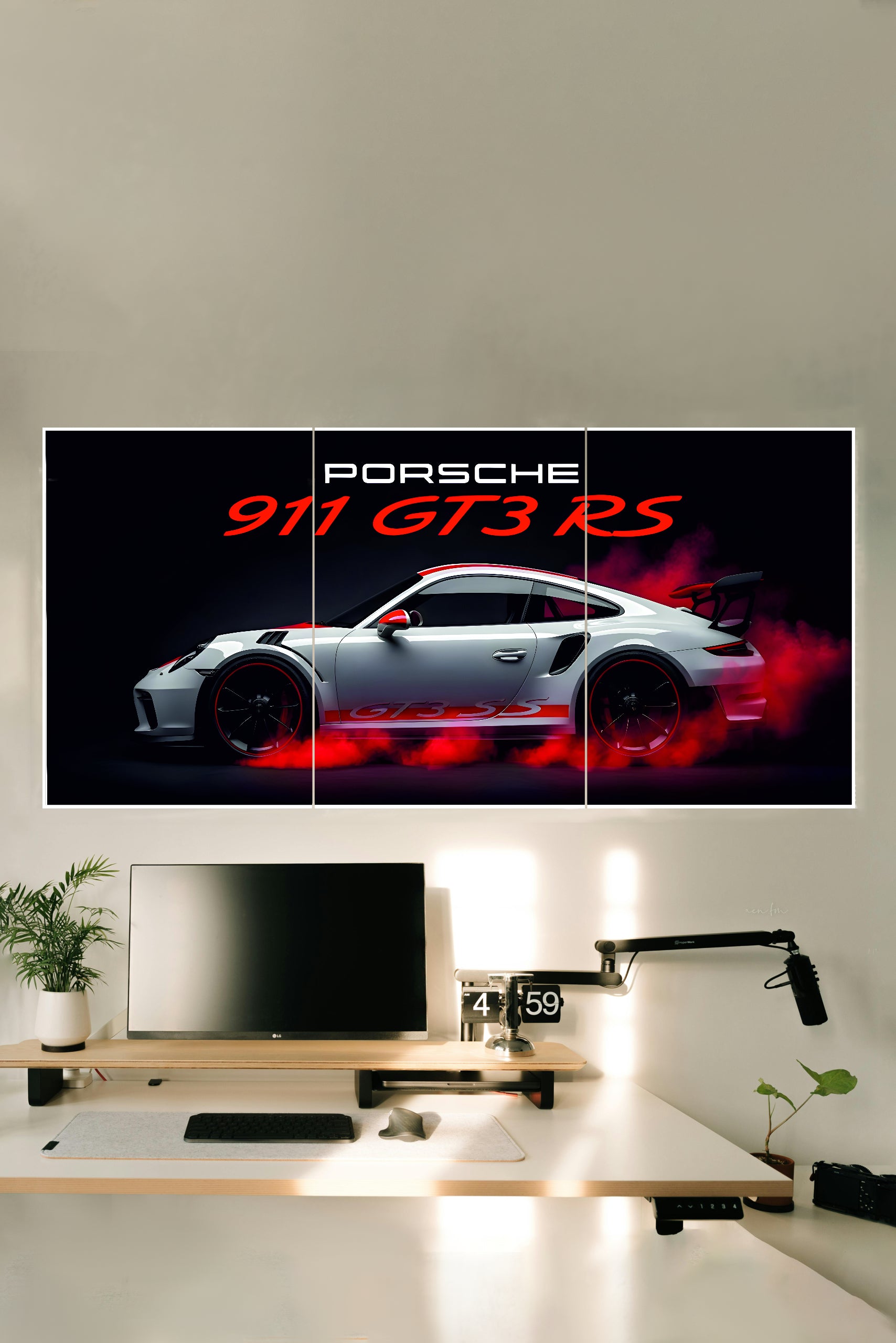 PORSCHE-911-GT3-RS-Poster-3-Split-Poster