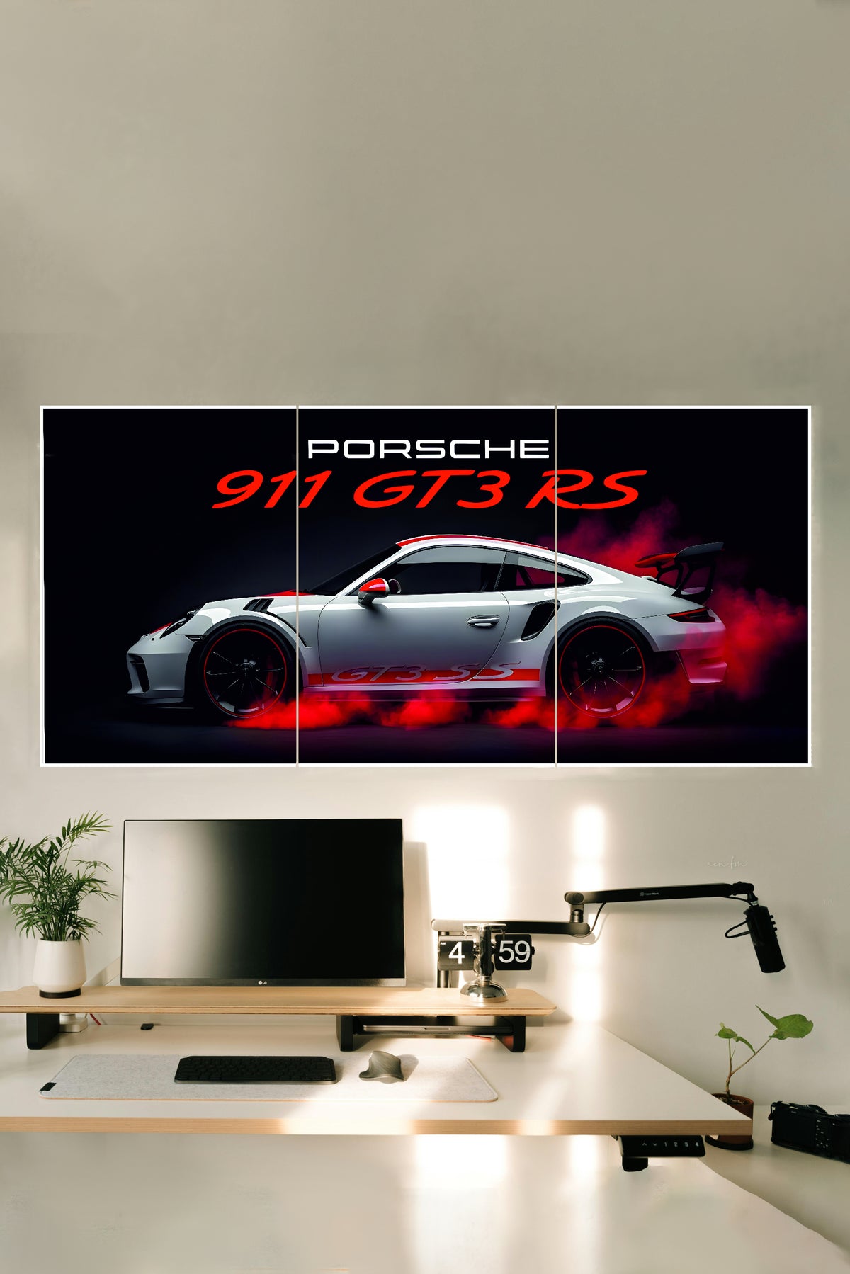 PORSCHE-911-GT3-RS-Poster-3-Split-Poster