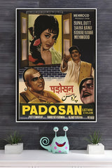 Padosan Movie Poster | Bollywood Posters