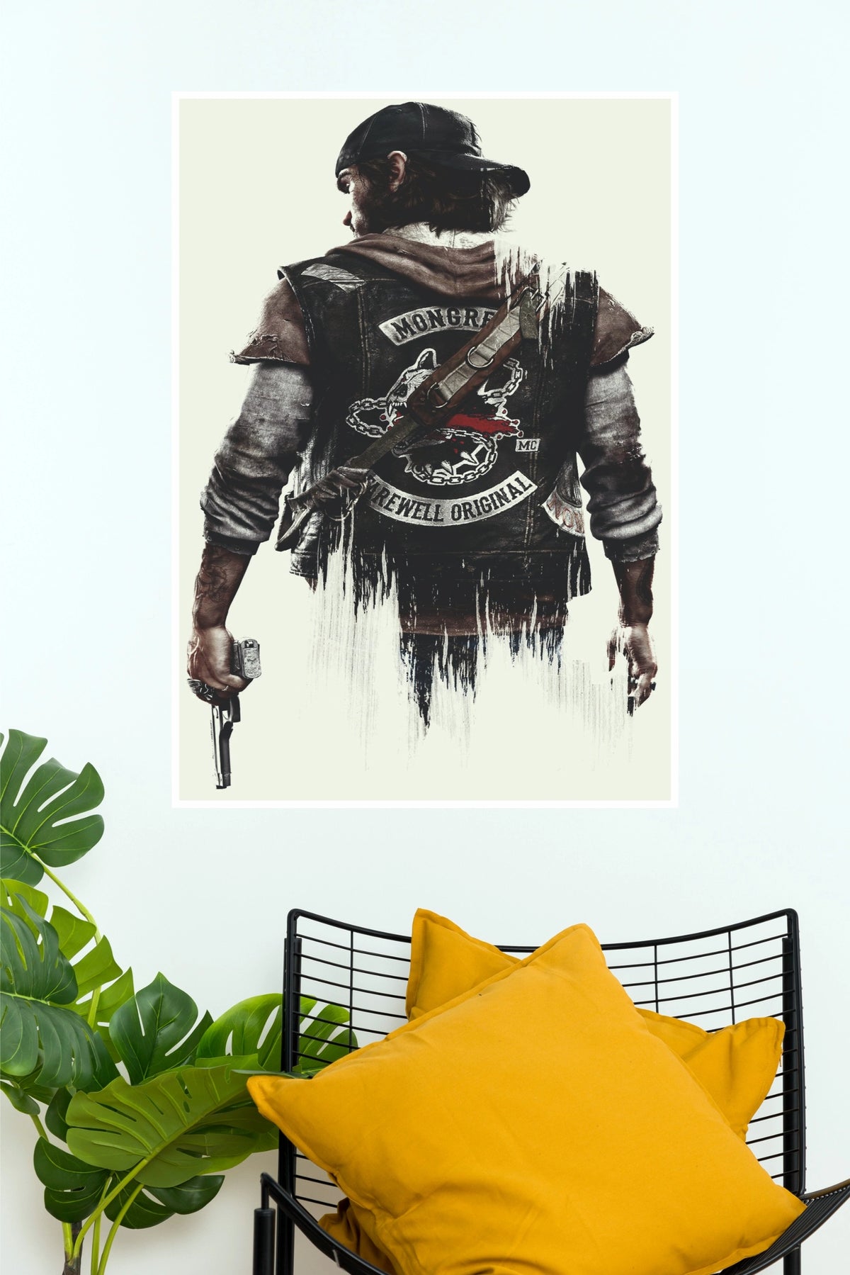 Days Gone Deacon St. John Poster | Biker Gaming Wall Art (Game Poster)