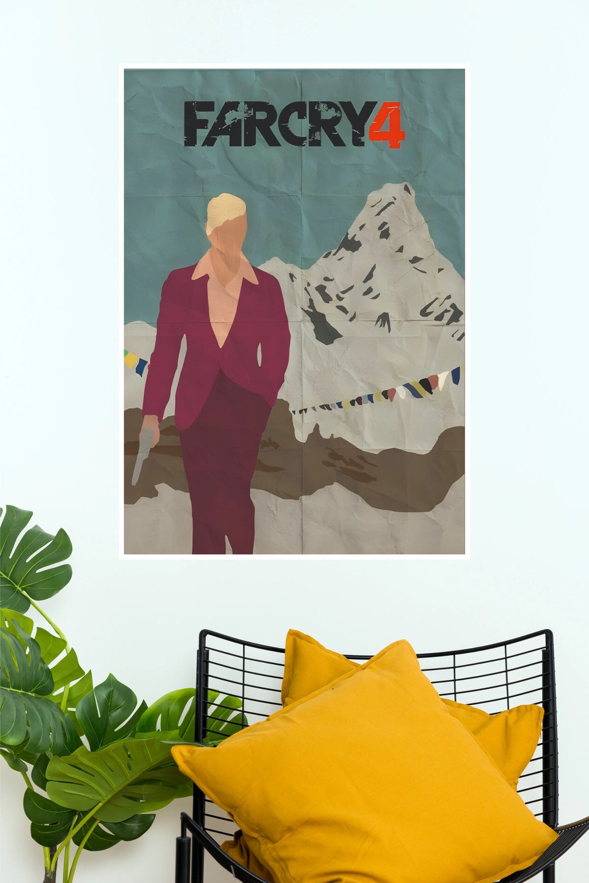 Far Cry 4 Poster | Himalayan Mountain Gaming Wall Art (Game Poster)