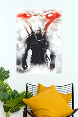 The Witcher 3 Geralt of Rivia Poster | Gaming Wall Art (Game Poster)