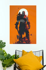 God of War Ragnarök Kratos Poster | Gaming Wall Art (Game Poster)