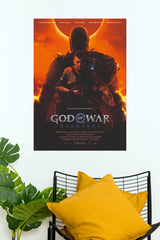 God of War Ragnarök Poster | Kratos & Atreus Gaming Wall Art (Game Poster)