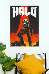 Halo Infinite Poster | Master Chief Gaming Wall Art (Game Poster)