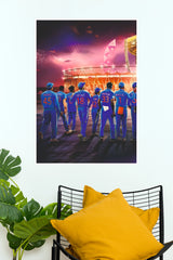 Heart of Indian Cricket – Team India Stadium Poster(Cricket Poster)