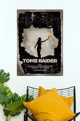 Tomb Raider Lara Croft Survivor Poster | Gaming Wall Art (Game Poster)