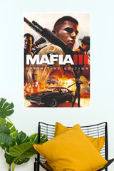 Mafia III Definitive Edition Poster | Lincoln Clay Gaming Wall Art (Game Poster)