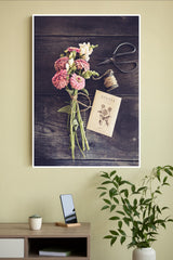 Pink Rose With Dream Book Poster | Art Posters