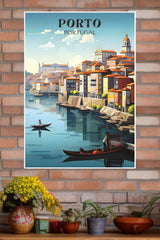 Porto Portugal Poster | City Posters