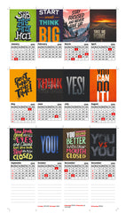 Positive Lines Premium Table Desk Calendar