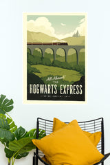 Poster Harry Potter Hogwarts Poster | Hollywood Movies Posters