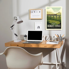 Poster Harry Potter Hogwarts Poster | Hollywood Movies Posters