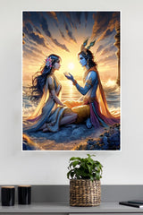 Radha Krishna Poster | God Posters
