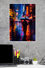 Rain With An Umbrella Poster | Art Posters