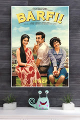 Ranbir Kapoor, Priyanka Chopra, ileana d'cruz Barfi Movie Poster | Bollywood Posters