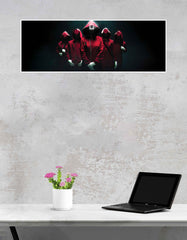 Red Circle Rebellion Poster | Big Infinity Poster