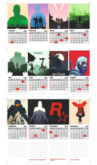 Red Dead Redemption Premium Table Desk Calendar