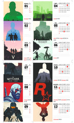 Red Dead Redemption Premium Table Desk Calendar