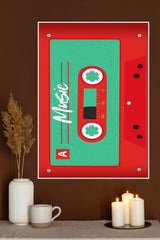 Retro Cassette tape Side A Poster | Music Posters