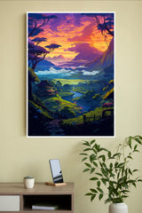 Retro Design Nature Poster | Art Posters