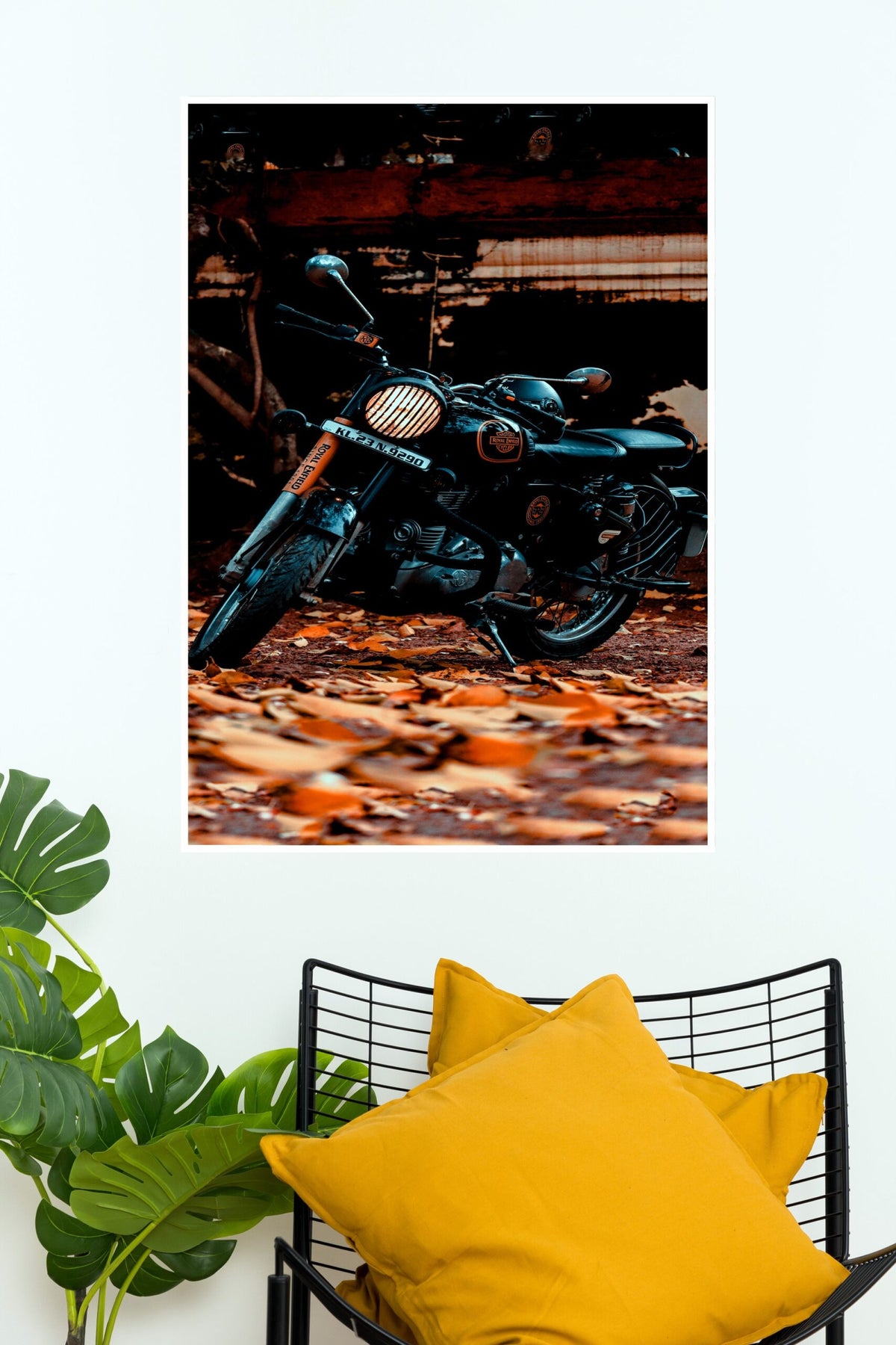 Royal Enfield Classic Bullet Poster | Bike Posters