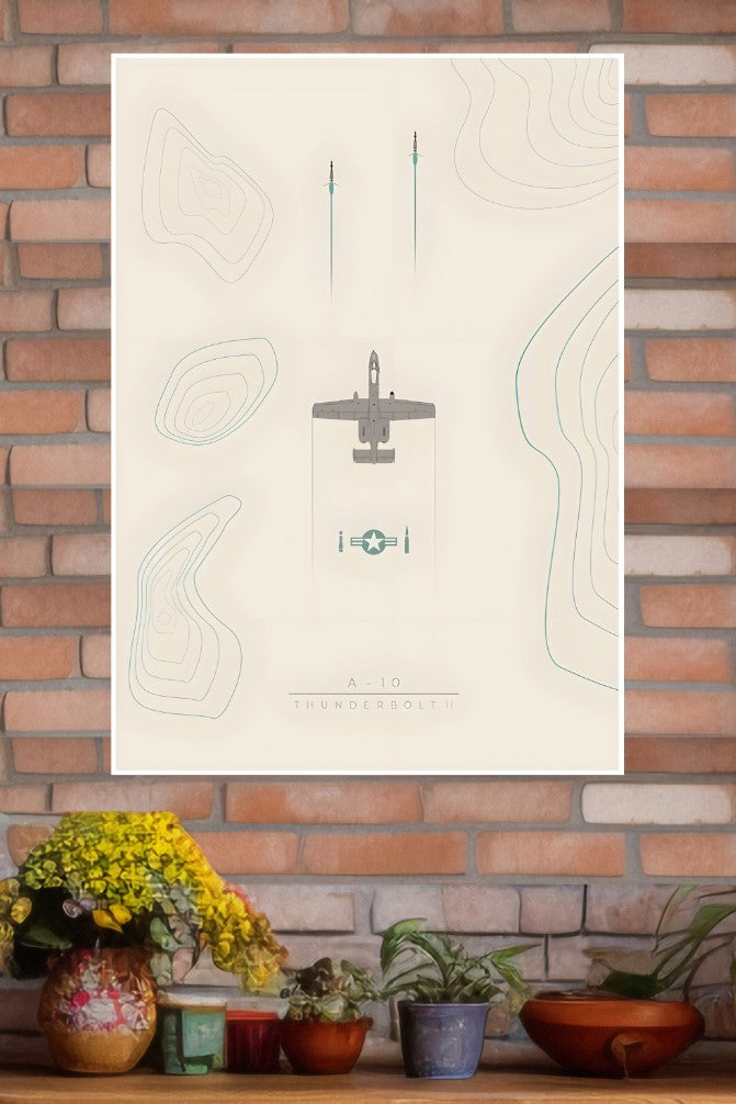 A-10 ThunderboltII Poster | Fighter Plane Posters