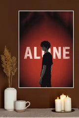 Alone Poster | Gym and Motivational Quotes Posters