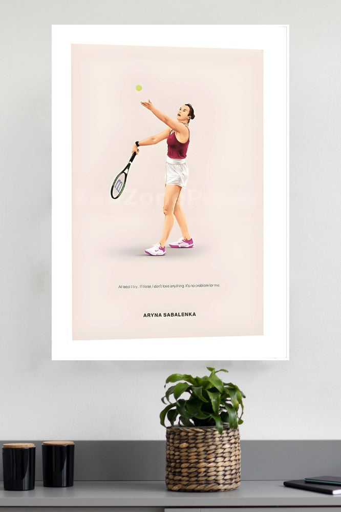 Aryna Sabalenka Poster | Tennis Champions Posters