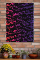 Bad Boy Poster | Gym and Motivational Quotes Posters