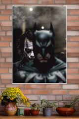 Batman and joker Poster| Superhero Posters