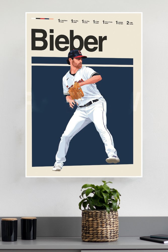 Bieber Poster | Baseball Posters