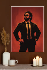 Boss NTR Attitude Wall Poster | Tollywood Movies Posters