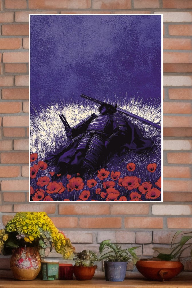 Bound by Code Poster | Samurai Warrior Poster