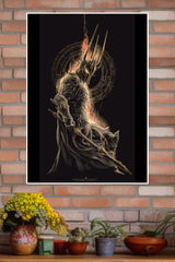 Burning Sward Knight Poster | Hollywood Movies Posters