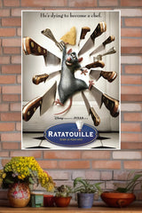 Chef Ratatouille Poster | Animated Movie Posters
