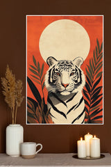 Chinese White Tiger Poster | Animal Posters