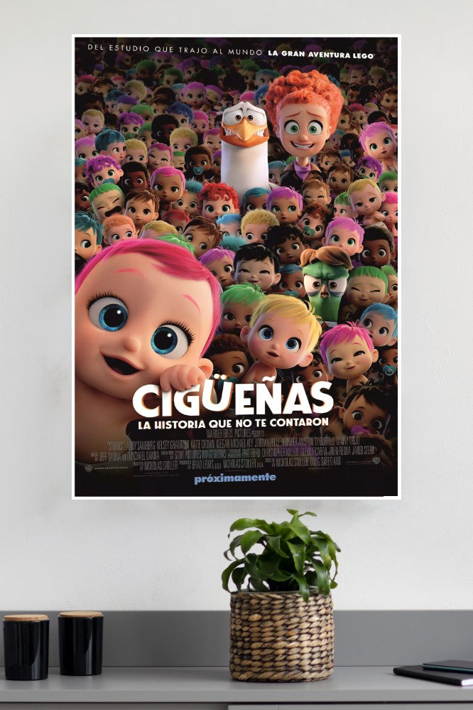 Ciguenas Poster | Animated Movie Posters