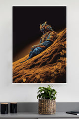 Cyber Shogun Poster | Samurai Warrior Poster