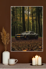DODGE CHALLENGERSRTHELLCAT Car Poster | Cars Posters