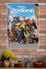 Disney Zootopia Poster | Animated Movie Posters